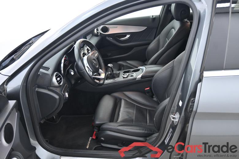 Mercedes C 180 D AMG Facelift LED-Xenon Navi Sport-Leather KeylessGo Klima PDC ... #5