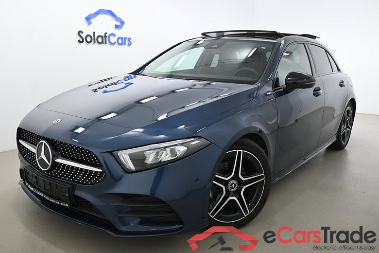 Mercedes A 180 d AMG Night Pano Aut. LED-Xenon Widescreen Navi Sport-Leather-Alcantara KeylessGo Camera Klima PDC ...