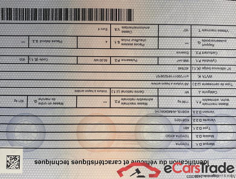 TOYOTA Aygo Aygo 1.0i VVT-i Plus #5