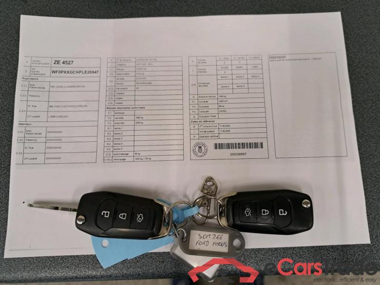 FORD - FOR FOCUS EcoBlue 120PK Powershift Connected Pack Winter & Removable Trailer Hook #4
