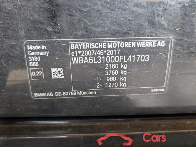 BMW 3-Serie Touring ´18 Baureihe 3 Touring 318 d Advantage 2.0 110KW MT6 E6d #5