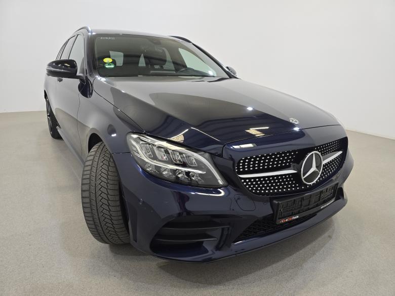 Mercedes C 180d AMG Night Aut. LED-Xenon Navi Sport-Leather KeylessGo Camera Klima PDC ... #3
