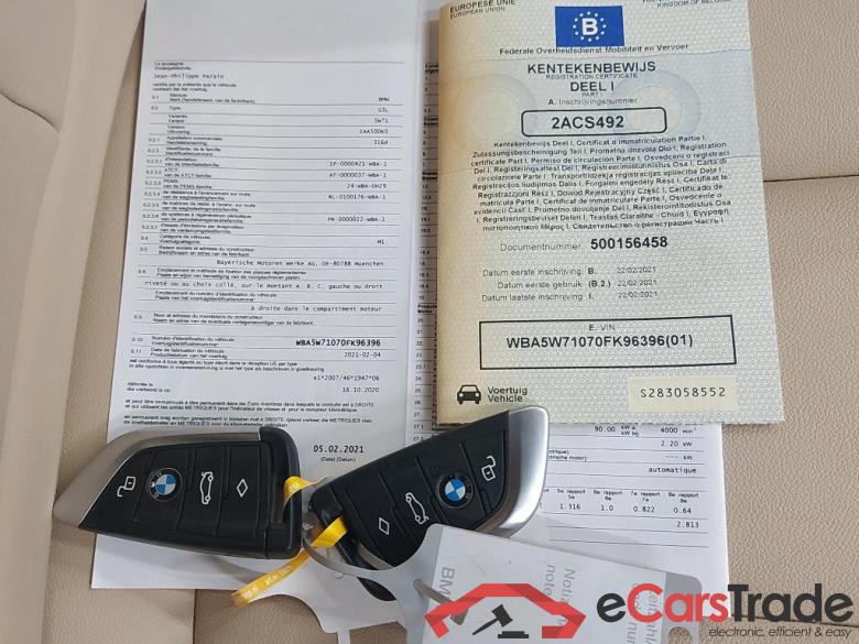 BMW - BMW 3 BERLINE 316dA 122PK Advantage Business Edition & Park Assistant #4