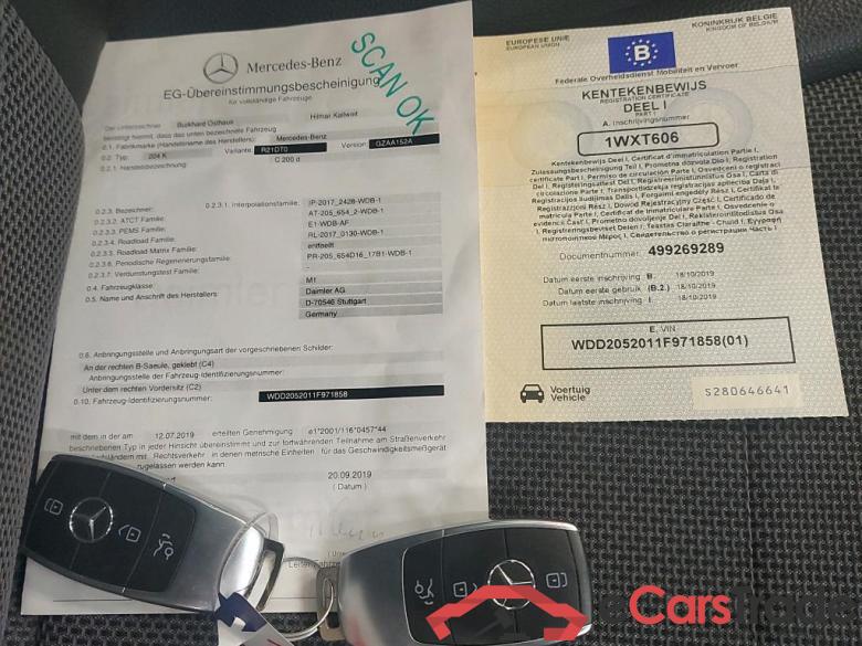 MERCEDES - MER C BREAK 200 d 160PK Business Solution Avantgarde Towing Hook & Pano Roof #4