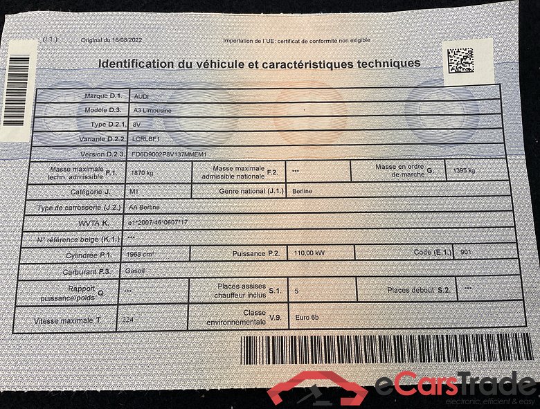 AUDI A3 Sedan 2.0 TDi Ambiente S tronic #6