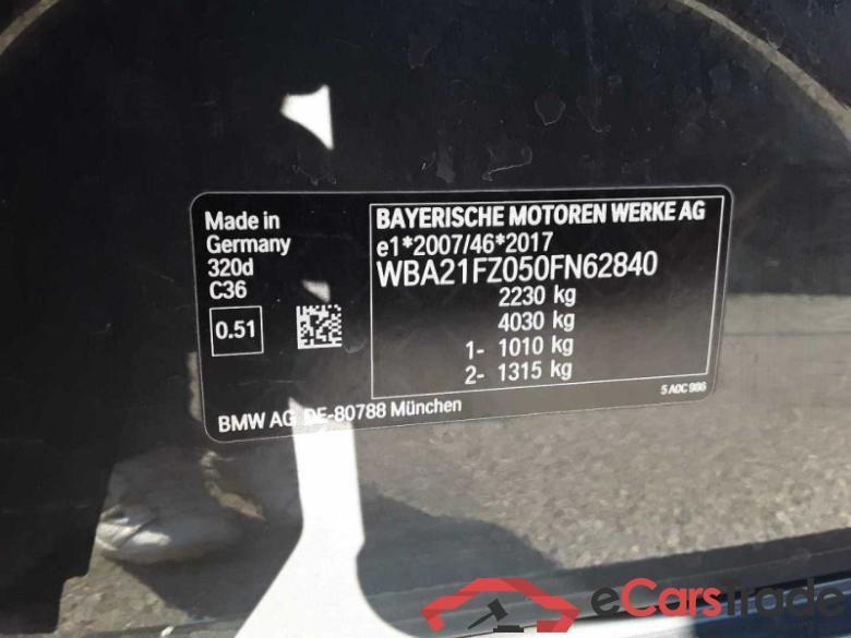 BMW Baureihe 3 Touring (G21N)(07.2022->) DE - Kb5 320 d Mild-Hybrid EU6d, M Sport (EURO 6d), (Facelift) 2022 - 2024 #2