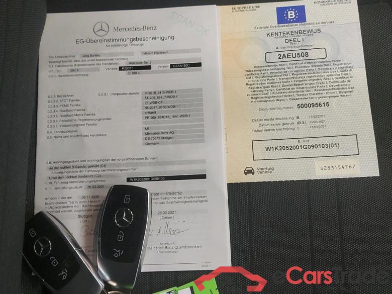 MERCEDES - MER C BREAK 180 d 122PK Business Solution #4