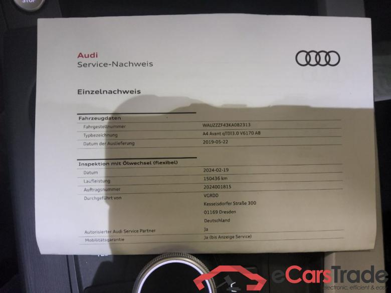Audi A4 Avant ´15 A4 Avant 45 TDI quattro 3.0 TDI 170KW AT8 E6dT #2