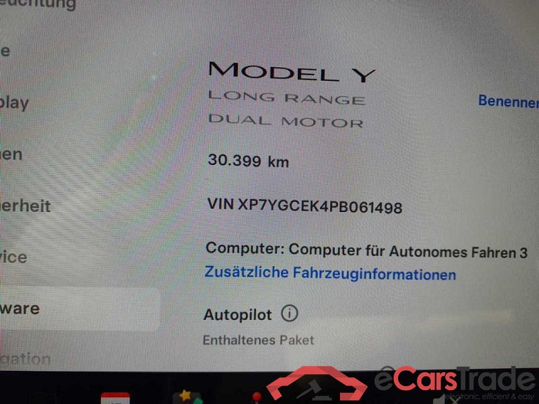 Tesla Model Y DE - SUV5 Dual, Maximale Reichweite Dual AWD, 2021 - 2025 #5