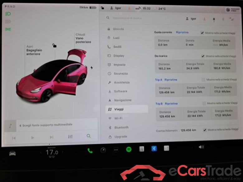 Tesla 2 TESLA MODEL 3 / 2018 / 4P / BERLINA 75 KWH LONG RANGE DUAL MOTOR AWD #4