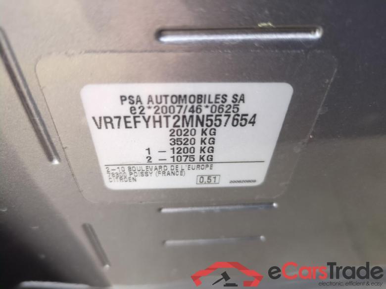 Citroen M 650kg BlueHDi 75 S&S BVM Club Berlingo Fourgon Club M 650 1.5 BlueHDi 100CV BVM6 E6d #5