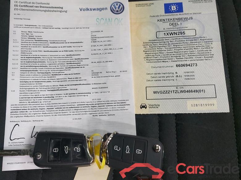 VOLKSWAGEN - VW  TOURAN TDi 115PK Highline Pack Business Plus & Nav Discover Media & Lane Assist & App Connect & Foldable Trailer Hook #4