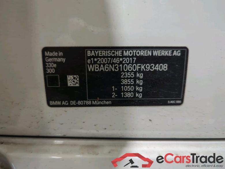 BMW 3-Serie Touring ´18 Baureihe 3 Touring 330 e Advantage 2.0 185KW AT8 E6d #4