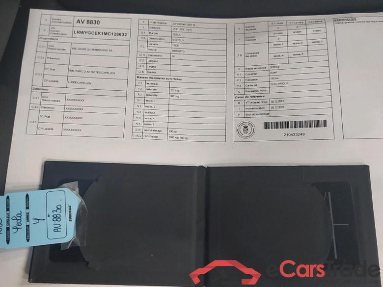 TESLA - TES Model Y 476PK Long-Range Dual Motor & Enhanced AutoPilot & Towing Hook * ELECTRIC * #4