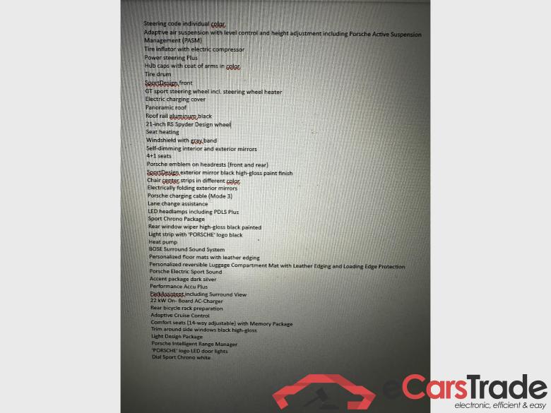 PORSCHE Taycan Sport Turismo  #5