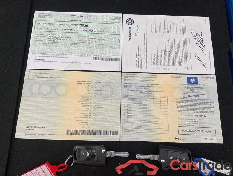 VOLKSWAGEN Golf VII Golf Comfortline 1.2 TSI BlueMotion Technology 81 kW (110 ch) 6 vitesses manuel #4