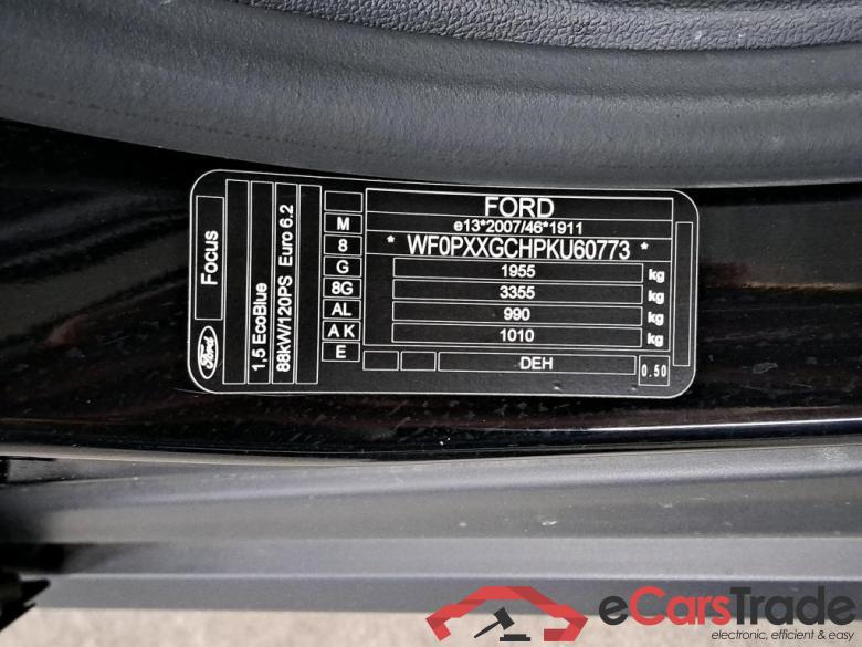 FORD - FOR FOCUS CLIPPER EcoBlue 120PK Titanium Business Pack Parking & Electric Foldable Trailer Hook #6