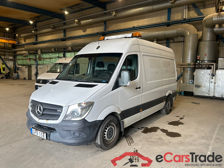 Mercedes_benz Dragkrok, 3-sits, backkamera, BRÄNSLEVÄRM SPRINTER 316 BLUETEC SKÅPBIL 7G-TRONIC #1