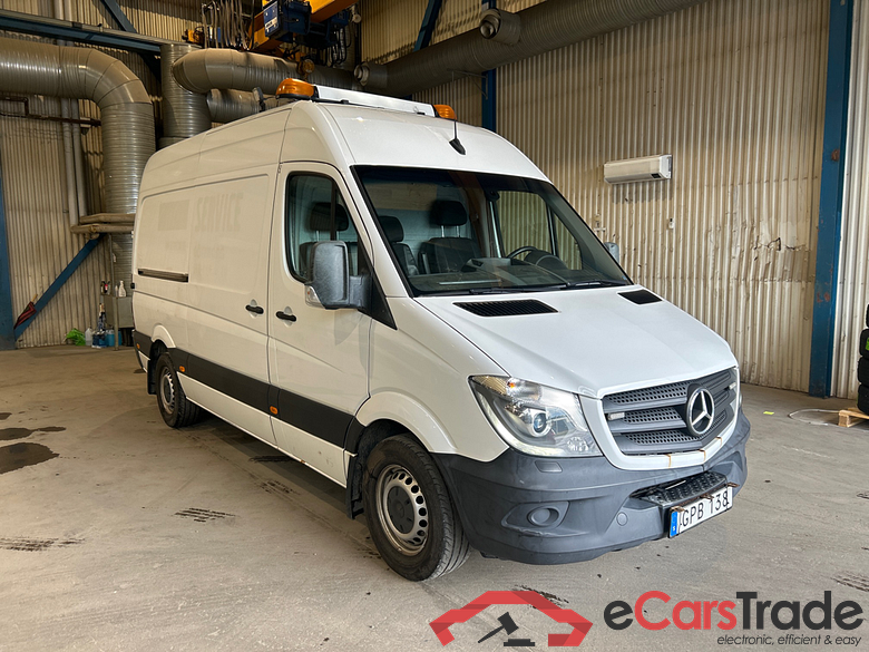 Mercedes_benz Dragkrok, 3-sits, backkamera, BRÄNSLEVÄRM SPRINTER 316 BLUETEC SKÅPBIL 7G-TRONIC #2