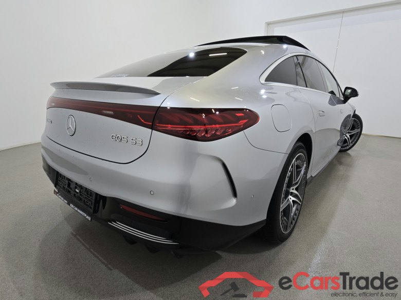 Mercedes EQS 53 AMG 4Matic+ 658Hp 4WS  Pano Burmester Distronic LED-Multibeam Head-Up Widescreen Navi Ambient Nappa-Leather KeylessGo Camera 360 Klima PDC ... #4