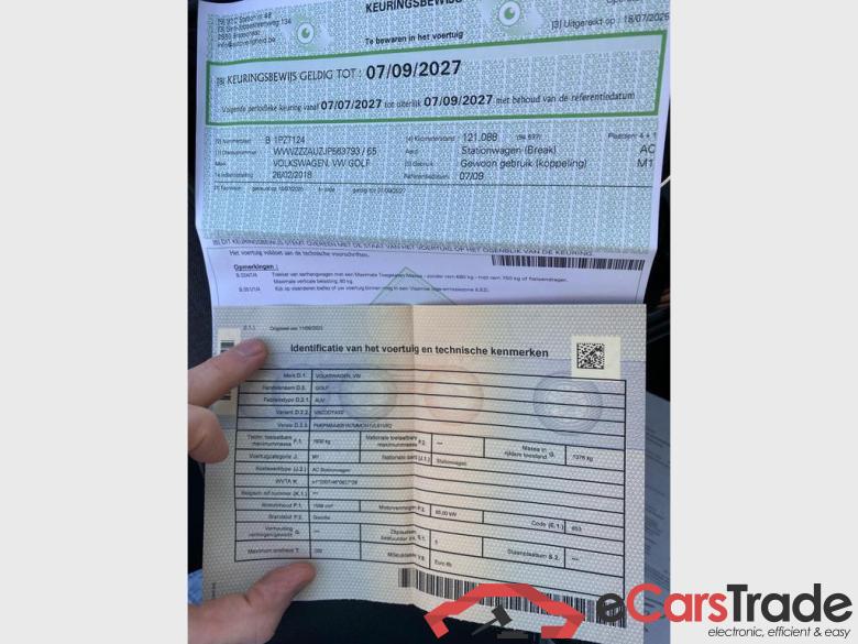 VOLKSWAGEN Golf Variant VII Golf Variant TL 1.6 TDI 85 kW (115 ch) 5 vitesses manuel #6