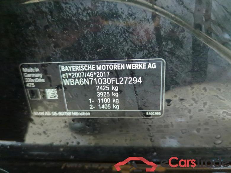 Baureihe 3 Touring 330 e xDrive M Sport 2.0 185KW AT8 E6d #4