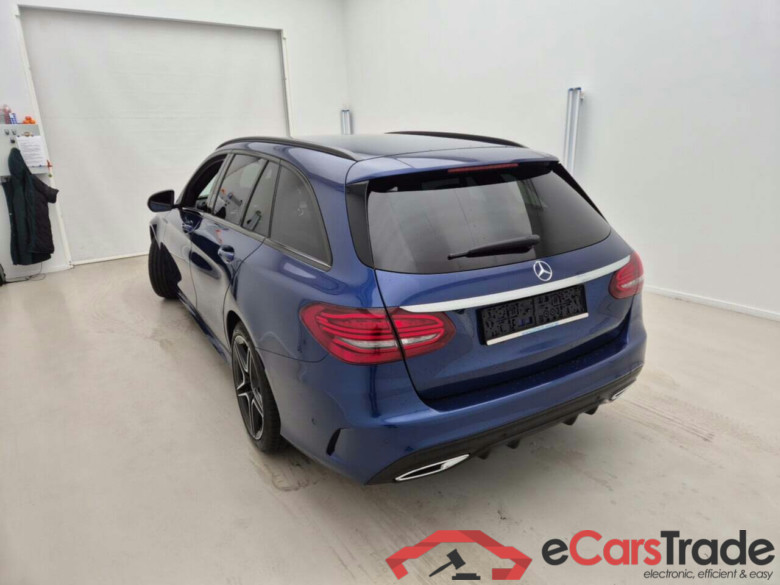 Mercedes C 180d AMG Night Aut. LED-Xenon Navi-Pro 1/2 Sport-Leather-Alcantara KeylessGo Camera Klima PDC ... #4