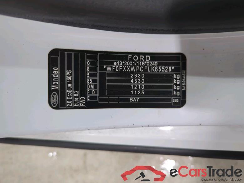 Mondeo Turnier Titanium 2.0 EcoBlue 110KW AT8 E6dT #4
