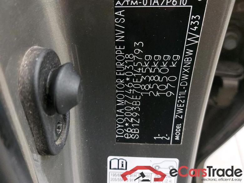 TOYOTA - TOY COROLLA TOURING SPORTS Hybrid  e-CVT 122PKDynamic Plus Pack Business & Touch 2Go Nav * HYBRID * #6