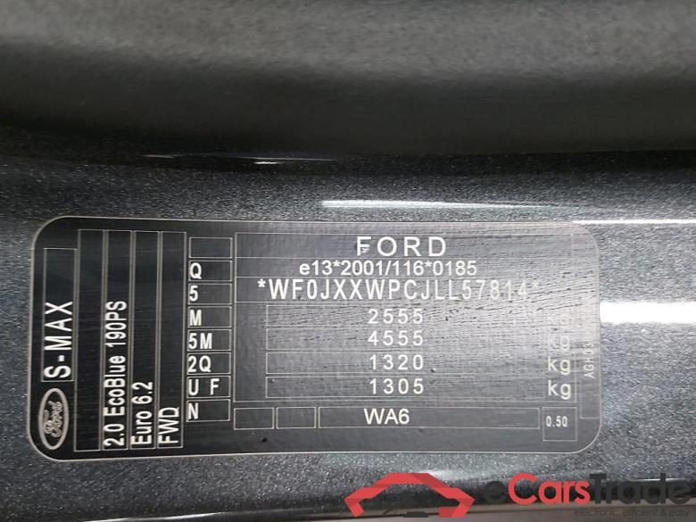 FORD - FOR S-MAX TDCi 189PK AT ST-Line Pack Signature & Suide & Salerno Leather Seats & Third Row Individual Seats #6