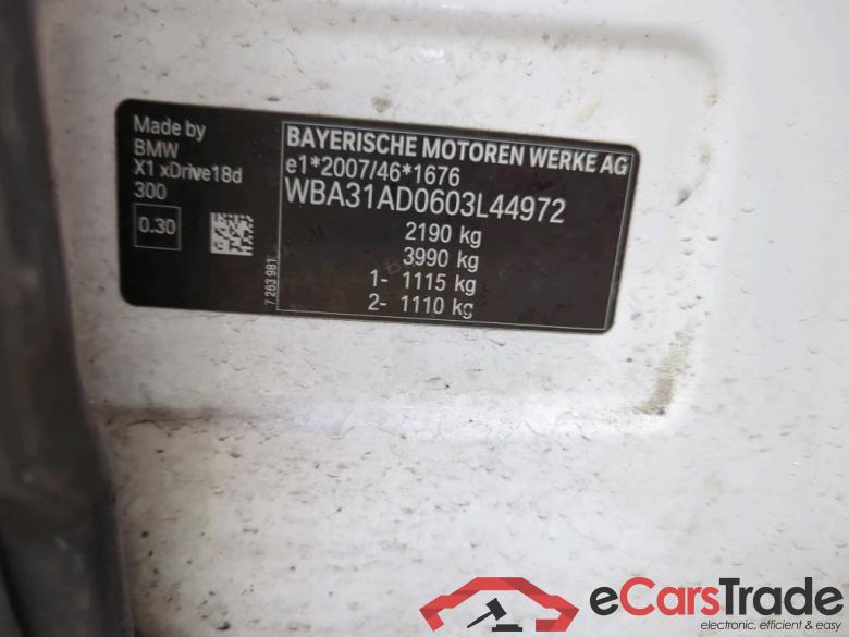 Baureihe X1 xDrive 18 d Advantage 2.0 110KW AT8 E6dT #4