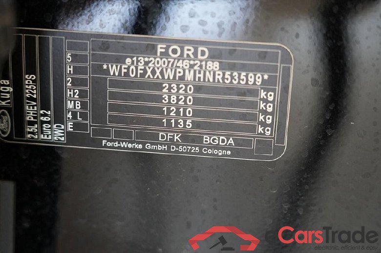 Kuga Plug-In Hybrid Titanium X 2.5 165KW ATV E6d #5