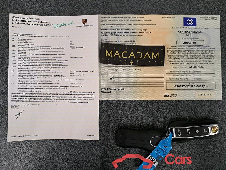 PORSCHE - POR TAYCAN CROSS TURISMO 476PK With InnoDrive & Rear Axle Steering & Heated Seats & Heated Steering Wheel & Surround View & Mobile Charg Connect & Onboard 22Kwh & Fixed Pano  * ELECTRIC * #4