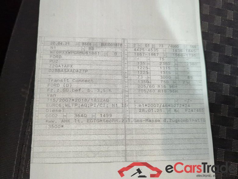 FORD Transit Connect 220 L1 S&S Trend 4d 74kW #6