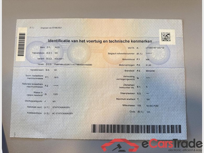 AUDI Q2 Audi Q2  S line 30 TFSI  81(110) kW(ch) 6 vitesses #6