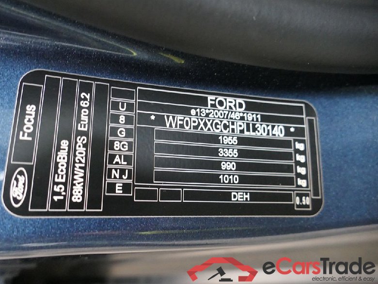 Focus Turnier Titanium 1.5 EcoBlue 88KW MT6 E6dT #5