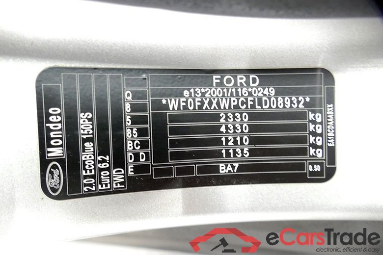 Mondeo Turnier Trend 2.0 EcoBlue 110KW AT8 E6dT #5