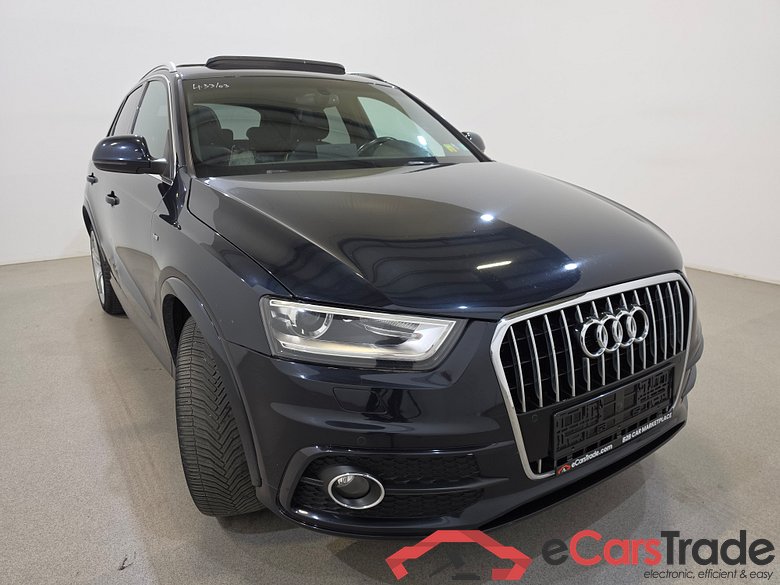 Audi Q3 2.0 TDI Quattro 177Hp S-Line Aut. Pano LED-Xenon Bose Navi Sport-Leather KeylessGo Klima PDC ... #3