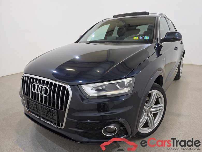 Audi Q3 2.0 TDI Quattro 177Hp S-Line Aut. Pano LED-Xenon Bose Navi Sport-Leather KeylessGo Klima PDC ... #1