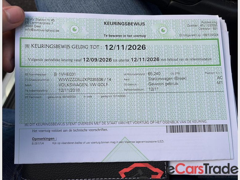 VOLKSWAGEN Golf VII Golf JOIN 1.0 TSI 85 kW (115 ch) 7 vitesses DSG #5