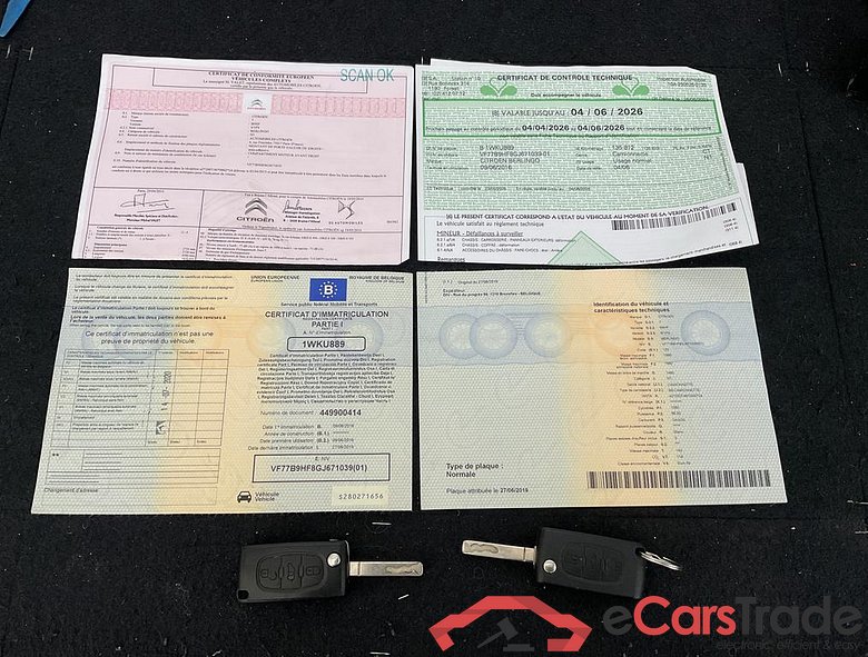 CITROEN Berlingo Fourgon Swb Berlingo 1.6 e-HDi L1 Club ETG6 #5