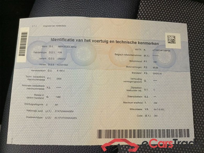 Mercedes-Benz B-Klasse B 180 d Business Solution 5d #4