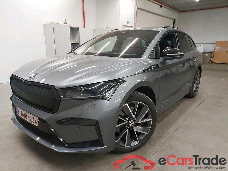 SKODA - SKO ENYAQ iV 80 Sportline 204PK  With Heat Pump  & Convenience & Comfort & Assisted Drive & 125Kwh DC Charging & Climate Plus & Infotainment Plus & Transport Pack & Towing Hook  * ELECTRIC * #1