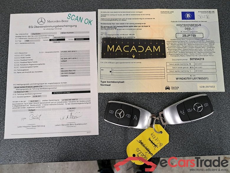 MERCEDES - MER EQA 250 Business Solution Luxury 190PK & Driver Assistance Pack & Smartphone Integration * ELECTRIC * #4