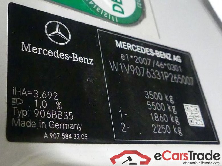 Sprinter III Kasten RWD/AWD 311/314/316 CDI RWD L2 (907.633) 2.1 120KW AT7 E6 #5