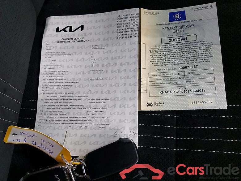 KIA - KIA EV6 BEV 77,4 kWH GT Line 325PK Pack Premium & Sunroof & 20Inch & Towing Hook  * ELECTRIC * #4