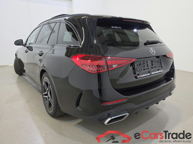 Mercedes-Benz C 200d AMG Night Aut. Pano LED-Xenon Widescreen Ambient Navi Sport-Leather KeylessGo Camera Klima PDC ... #6