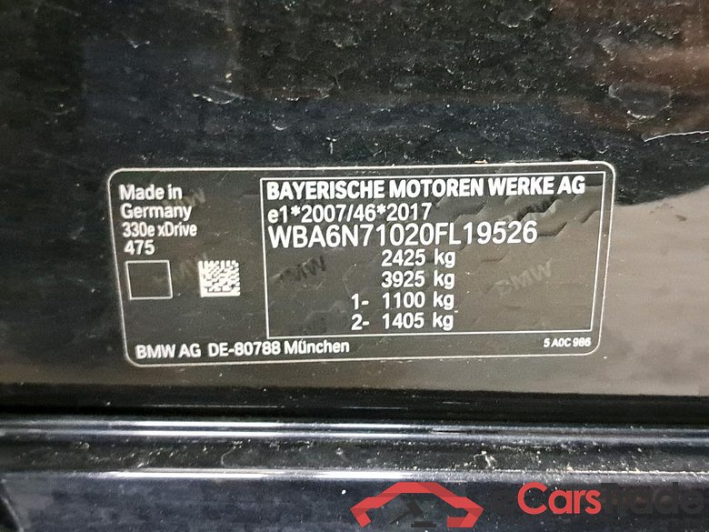 BMW - BMW 3 TOURING 330e xDrive 292PK Business Edition With Vernasca Leather & Active Cruise & Driving Assistant Pack  * HYBRID * #6