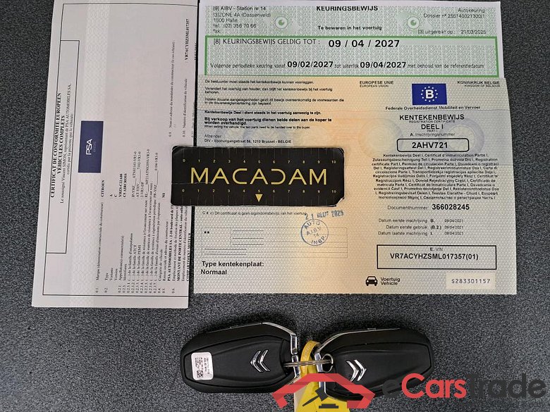 CITROËN - CITROËN C5 AIRCROSS (AM40) 1.5 BlueHDi 130 S&S EAT8 Business Lounge 131PK 5d/p AUT (1CCESYVMK1B07540) #4