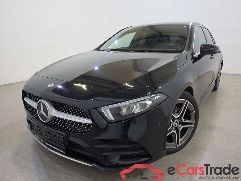 Mercedes A 180d AMG Aut. LED-Xenon Widescreen Navi Sport-Leather-Alcantara KeylessGo Klima PDC ...